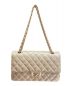 CHANEL (シャネル) ダブルフラップマトラッセ シャンパンゴールド サイズ:25：528000円