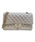 CHANEL（シャネル）の古着「ダブルフラップマトラッセ」｜シャンパンゴールド