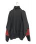 BALENCIAGA (バレンシアガ) 18AW ポプリンチェックコットンジャケット ブラック×レッド サイズ:50：39800円