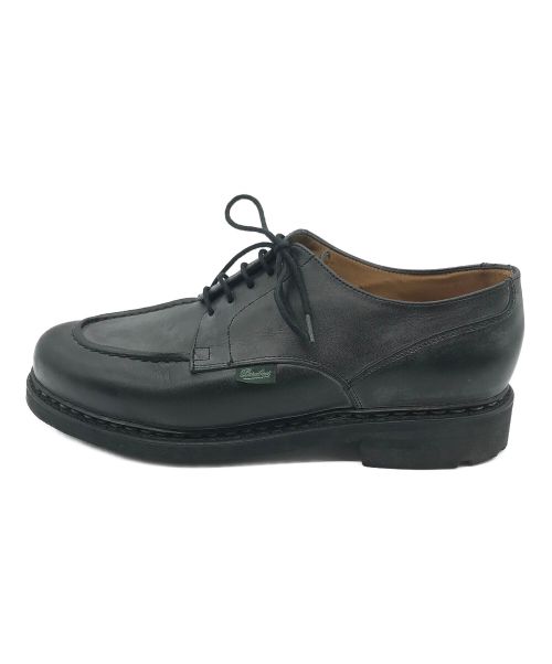 PARABOOT（パラブーツ）PARABOOT (パラブーツ) CHAMBORD　Uチップシューズ ブラック サイズ:7 1/2Fの古着・服飾アイテム