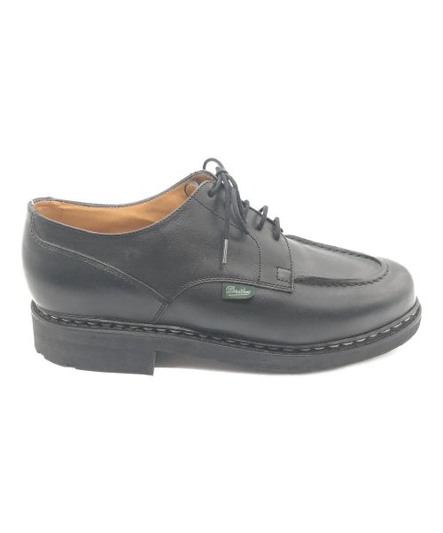PARABOOT（パラブーツ）PARABOOT (パラブーツ) CHAMBORD　Uチップシューズ ブラック サイズ:7 1/2Fの古着・服飾アイテム