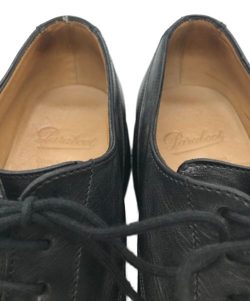 PARABOOT（パラブーツ）PARABOOT (パラブーツ) CHAMBORD　Uチップシューズ ブラック サイズ:7 1/2Fの古着・服飾アイテム