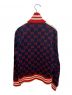 GUCCI (グッチ) GGジャガードテクニカルジャージブルゾン ネイビー サイズ:XS：67800円