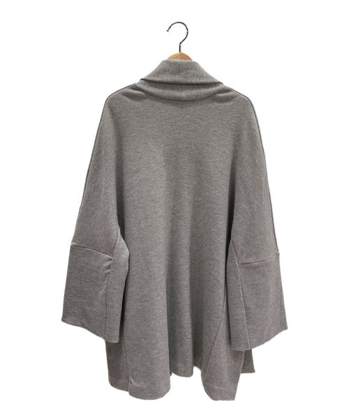 JIL SANDER（ジルサンダー）JIL SANDER (ジルサンダー) ウールガウンコート グレー サイズ:Ｓの古着・服飾アイテム