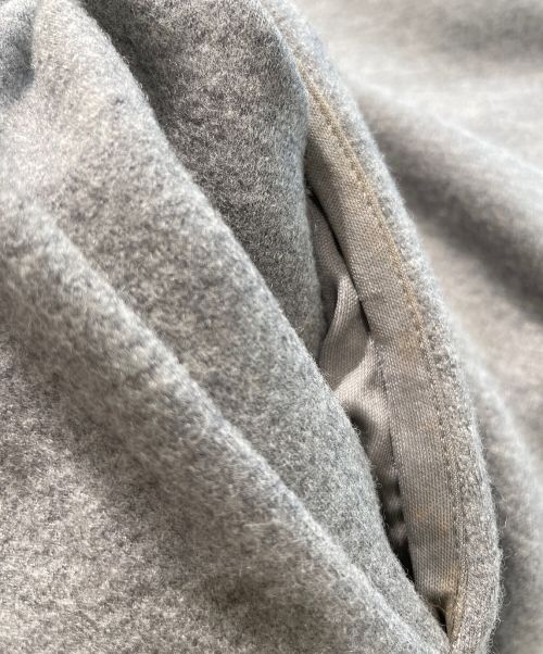 JIL SANDER（ジルサンダー）JIL SANDER (ジルサンダー) ウールガウンコート グレー サイズ:Ｓの古着・服飾アイテム