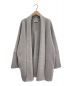 JIL SANDER（ジルサンダー）の古着「ウールガウンコート」｜グレー