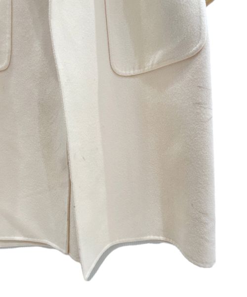 LOEWE（ロエベ）LOEWE (ロエベ) ウールカシミヤローブコート オフホワイト サイズ:XSの古着・服飾アイテム
