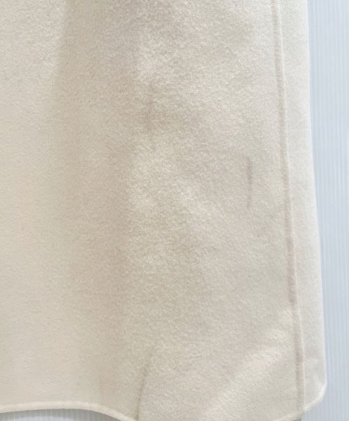 LOEWE（ロエベ）LOEWE (ロエベ) ウールカシミヤローブコート オフホワイト サイズ:XSの古着・服飾アイテム