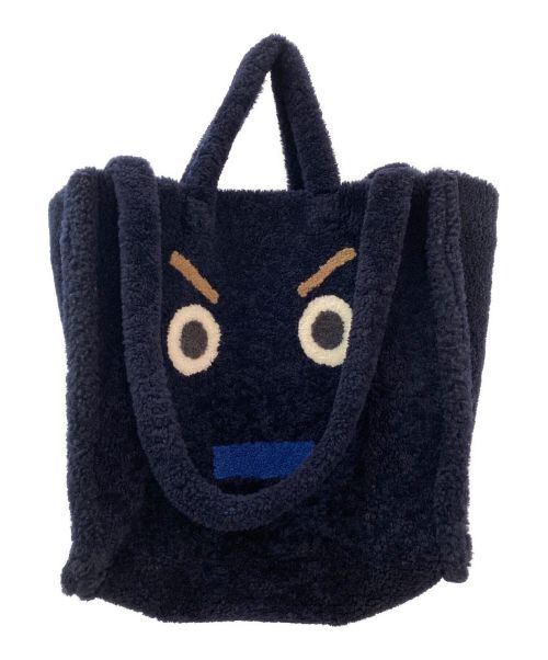FENDI（フェンディ）FENDI (フェンディ) フェイスムートントートバッグ ネイビー サイズ:-の古着・服飾アイテム