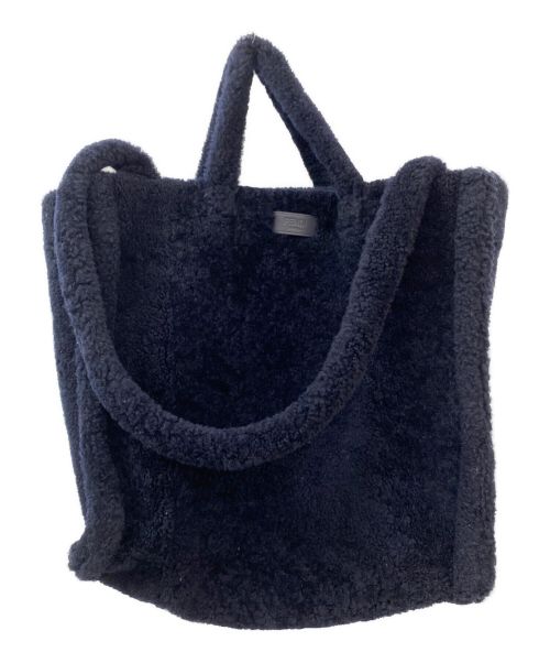 FENDI（フェンディ）FENDI (フェンディ) フェイスムートントートバッグ ネイビー サイズ:-の古着・服飾アイテム