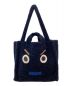 FENDI（フェンディ）の古着「フェイスムートントートバッグ」｜ネイビー