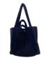 FENDI (フェンディ) フェイスムートントートバッグ ネイビー サイズ:-：128000円