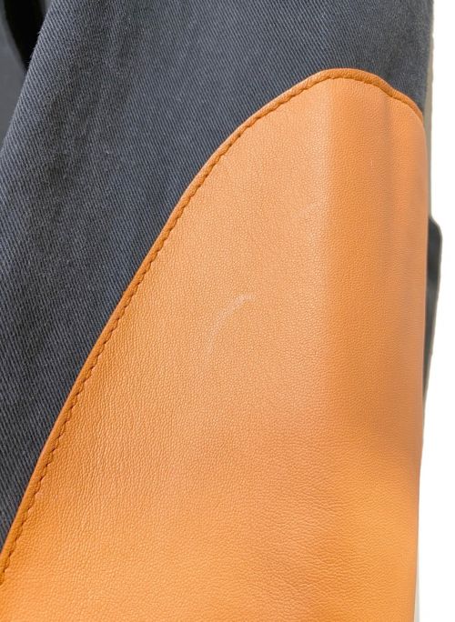 LOEWE（ロエベ）LOEWE (ロエベ) エルボーパッチジャケット ブラック サイズ:32の古着・服飾アイテム