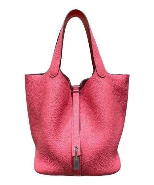 HERMES（エルメス）HERMES (エルメス) ピコタンロックMM ピンク サイズ:MMの古着・服飾アイテム
