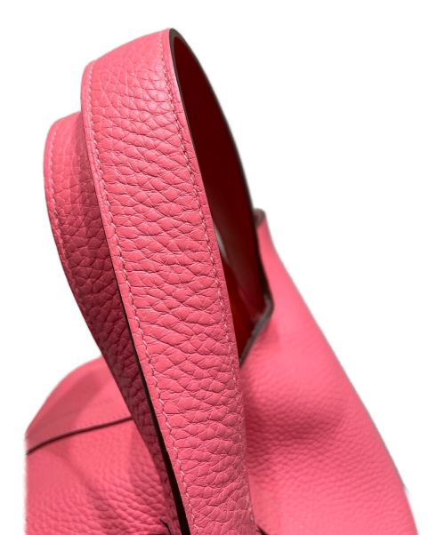 HERMES（エルメス）HERMES (エルメス) ピコタンロックMM ピンク サイズ:MMの古着・服飾アイテム