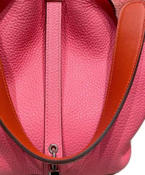 HERMES（エルメス）HERMES (エルメス) ピコタンロックMM ピンク サイズ:MMの古着・服飾アイテム