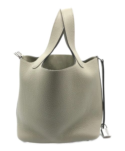 HERMES（エルメス）HERMES (エルメス) ピコタンロックPM グレー サイズ:PMの古着・服飾アイテム