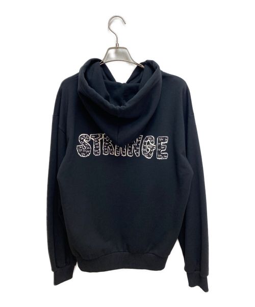 CELINE（セリーヌ）CELINE (セリーヌ) STRANGEジップアップパーカー ブラック サイズ:Sの古着・服飾アイテム