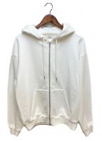 CELINEセリーヌ）の古着「21AW ルーズジップフーディー」｜ホワイト