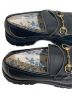 中古・古着 GUCCI (グッチ) レザーラグソールローファー ブラック サイズ:41：52800円