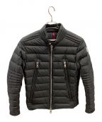 MONCLERモンクレール）の古着「AMIOT ライダース ダウンブルゾン」｜ブラック