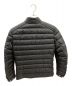 MONCLER (モンクレール) AMIOT ライダース ダウンブルゾン ブラック：99800円