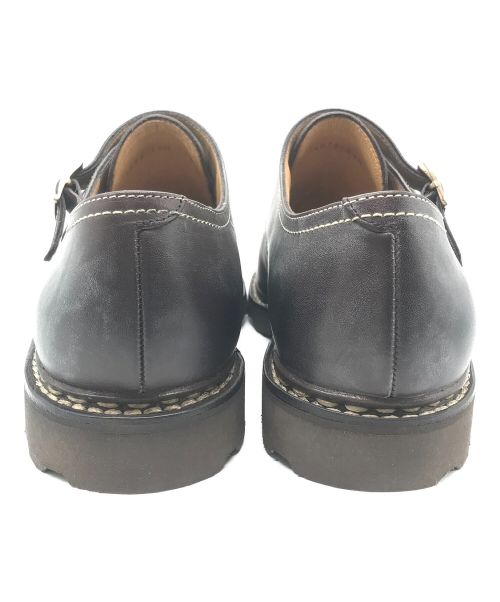 PARABOOT（パラブーツ）PARABOOT (パラブーツ) ダブルモンクストラップシューズ ブラウン サイズ: 7 1/2の古着・服飾アイテム