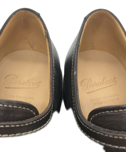 PARABOOT（パラブーツ）PARABOOT (パラブーツ) ダブルモンクストラップシューズ ブラウン サイズ: 7 1/2の古着・服飾アイテム