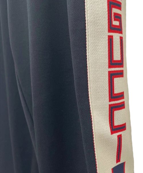 GUCCI（グッチ）GUCCI (グッチ) テクニカルジャージーパンツ ブラック サイズ:XSの古着・服飾アイテム