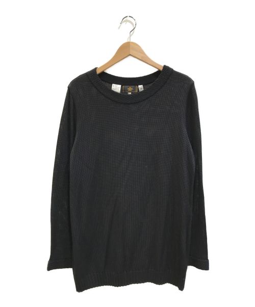 FENDI（フェンディ）FENDI (フェンディ) [OLD]レーヨンオーバーサイズニット ブラック サイズ:F-B42/GB11/J-I44表記の古着・服飾アイテム