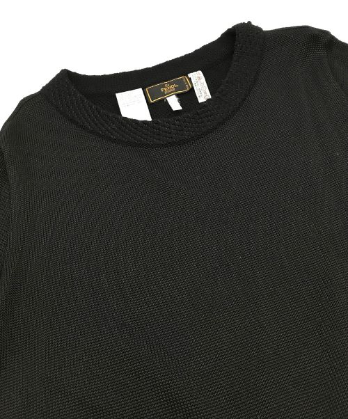 FENDI（フェンディ）FENDI (フェンディ) [OLD]レーヨンオーバーサイズニット ブラック サイズ:F-B42/GB11/J-I44表記の古着・服飾アイテム