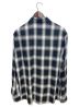 CELINE (セリーヌ) 20SS クラシックフィットチェックシャツ ブラック×グレー サイズ:XL：39800円