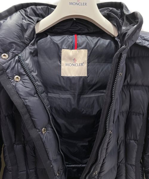 MONCLER（モンクレール）MONCLER (モンクレール) HERMINE  ネイビーの古着・服飾アイテム