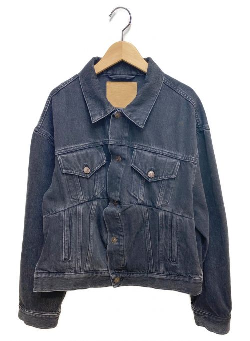 BALENCIAGA（バレンシアガ）BALENCIAGA (バレンシアガ) スウィングデニムジャケット ブラック サイズ:34の古着・服飾アイテム