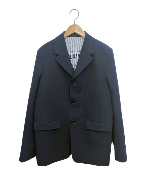 JIL SANDER（ジルサンダー）JIL SANDER (ジルサンダー) 3Bテーラードジャケット ダークネイビー サイズ:44の古着・服飾アイテム