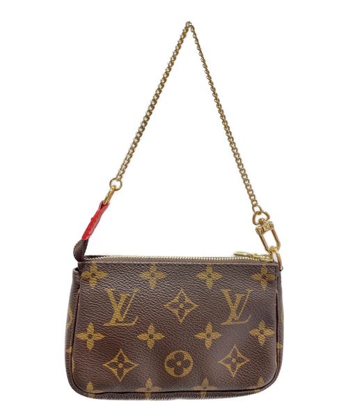 LOUIS VUITTON（ルイ ヴィトン）LOUIS VUITTON (ルイ ヴィトン) ミニポシェットアクセソワール ブラウン サイズ:-の古着・服飾アイテム