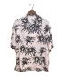 CELINE（セリーヌ）の古着「21SS ルーズ ハワイアンシャツ / プリント入りビスコース」｜ピンク