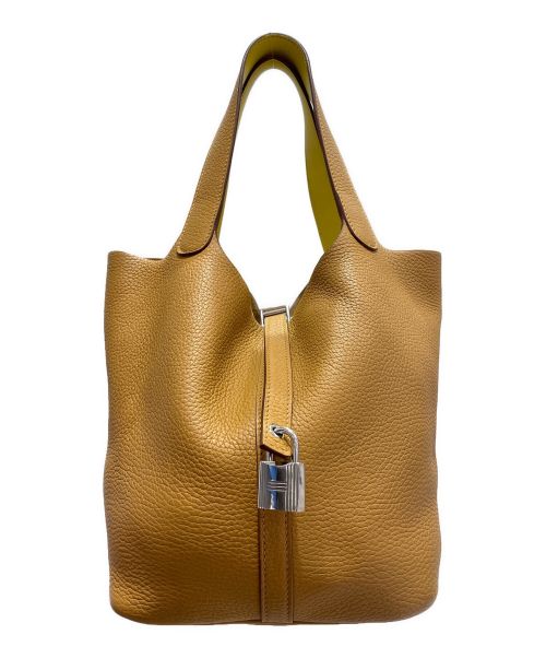 HERMES（エルメス）HERMES (エルメス) ピコタンロックエクラMM セサミ/ライム サイズ:MMの古着・服飾アイテム