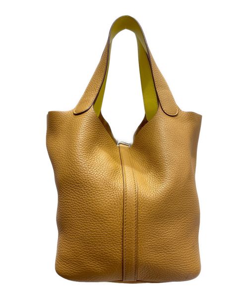 HERMES（エルメス）HERMES (エルメス) ピコタンロックエクラMM セサミ/ライム サイズ:MMの古着・服飾アイテム