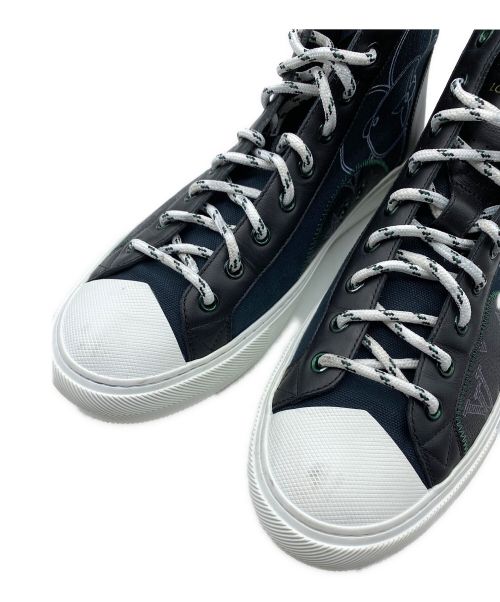 LOUIS VUITTON（ルイ ヴィトン）LOUIS VUITTON (ルイ ヴィトン) TATTOO FOREVER BOOTS SNEAKER ブラック サイズ:7の古着・服飾アイテム