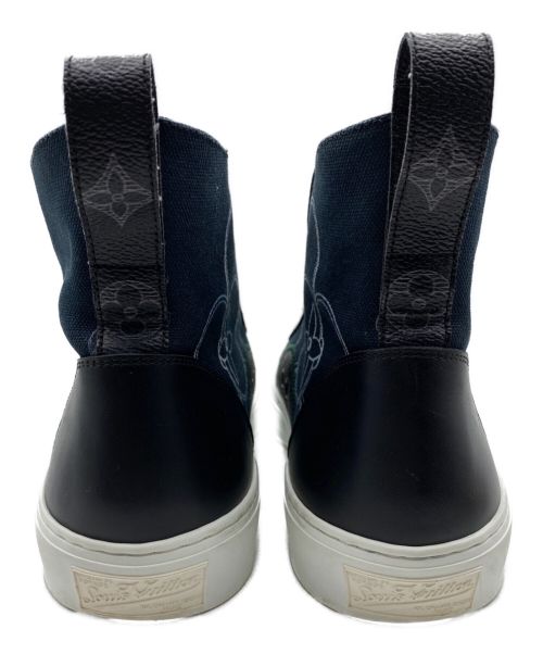 LOUIS VUITTON（ルイ ヴィトン）LOUIS VUITTON (ルイ ヴィトン) TATTOO FOREVER BOOTS SNEAKER ブラック サイズ:7の古着・服飾アイテム