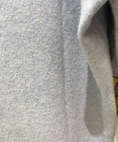 LOEWE（ロエベ）LOEWE (ロエベ) Vネックニットワンピース ライトブルー サイズ:Mの古着・服飾アイテム