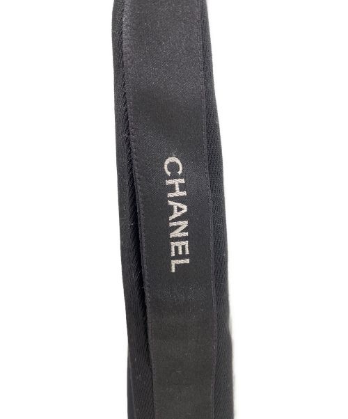 CHANEL（シャネル）CHANEL (シャネル) サイドラインパンツ ブラック サイズ:34の古着・服飾アイテム