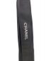 中古・古着 CHANEL (シャネル) サイドラインパンツ ブラック サイズ:34：118000円