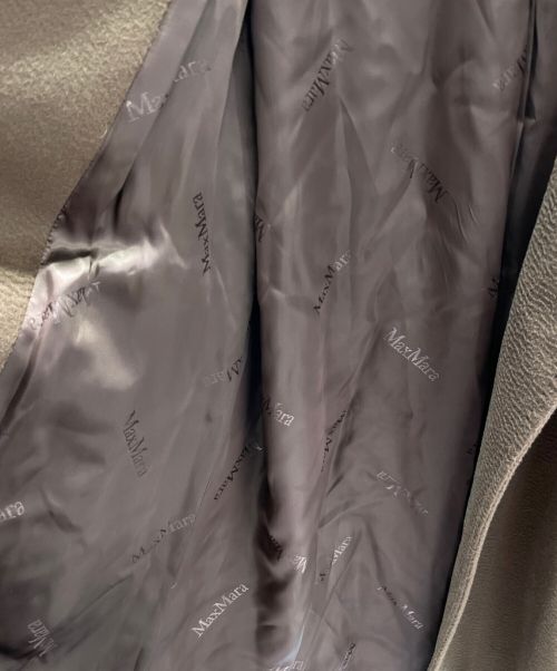 MaxMara（マックスマーラ）MaxMara (マックスマーラ) フォックス＆ミンクファー付キャメルコート ブラウン サイズ:36の古着・服飾アイテム