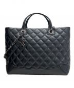 CHANELシャネル）の古着「2wayショルダートートバッグ」｜ブラック