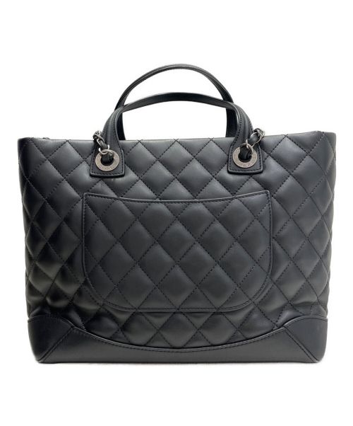 CHANEL（シャネル）CHANEL (シャネル) 2wayショルダートートバッグ ブラック サイズ:-の古着・服飾アイテム