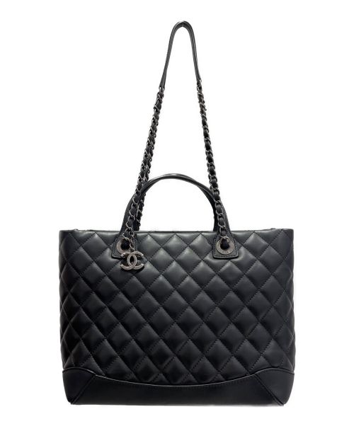 CHANEL（シャネル）CHANEL (シャネル) 2wayショルダートートバッグ ブラック サイズ:-の古着・服飾アイテム