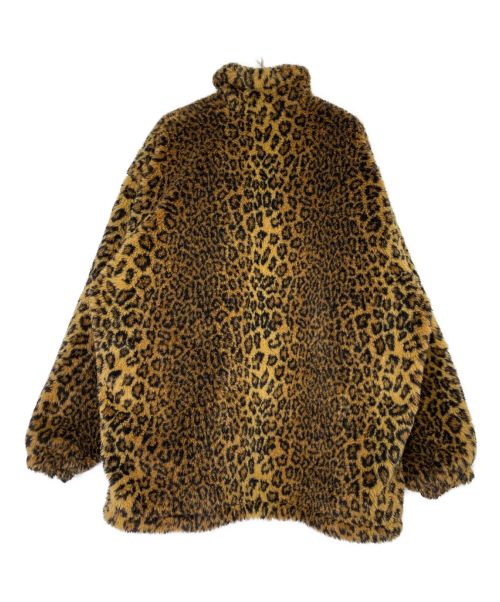 BALENCIAGA（バレンシアガ）BALENCIAGA (バレンシアガ) Leo Fake Fur Zip Up Jacket ブラウン サイズ:34の古着・服飾アイテム
