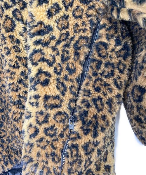 BALENCIAGA（バレンシアガ）BALENCIAGA (バレンシアガ) Leo Fake Fur Zip Up Jacket ブラウン サイズ:34の古着・服飾アイテム